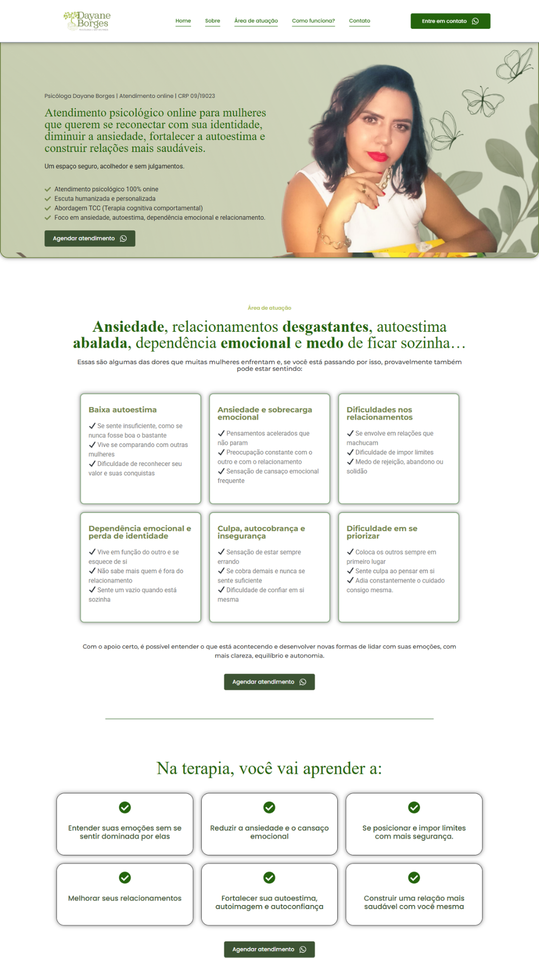 criação de site e landing page profissionais da saúde