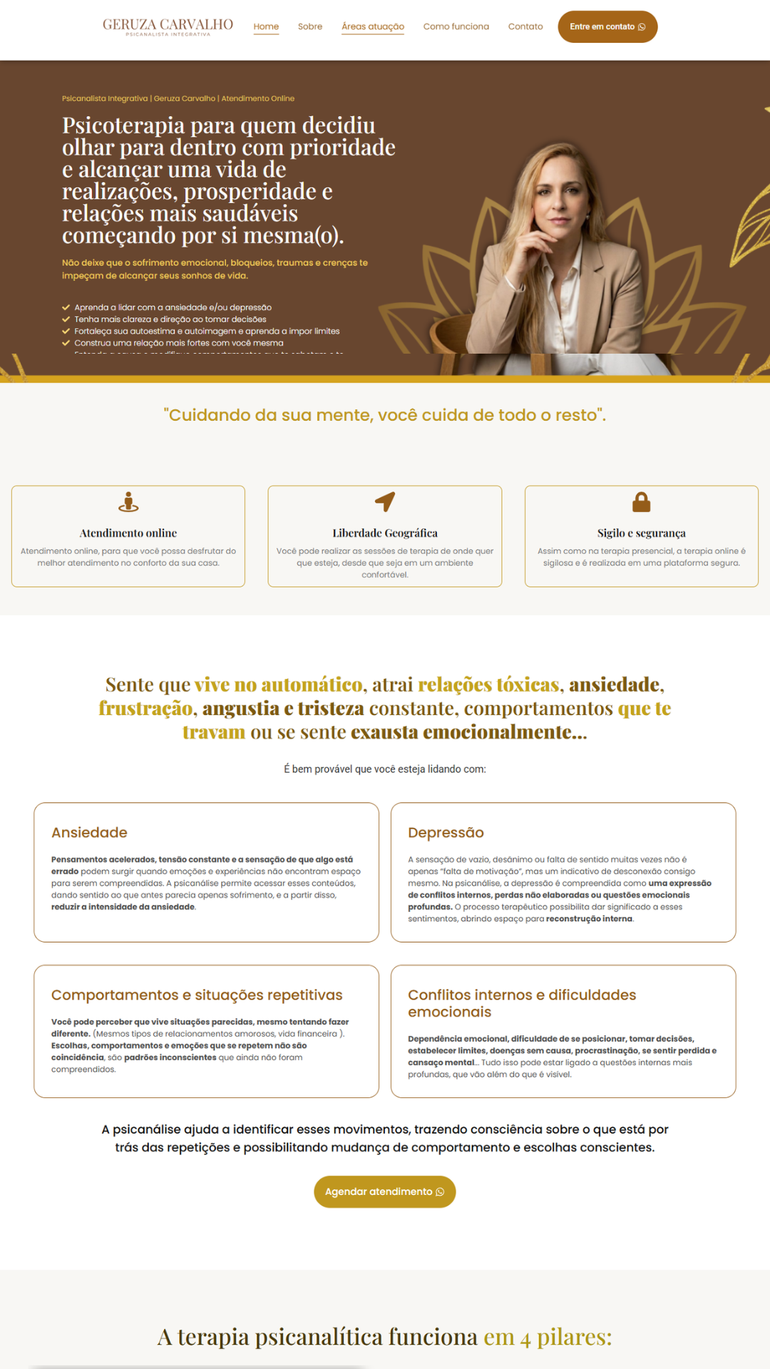 criação de site e landing page profissionais da saúde